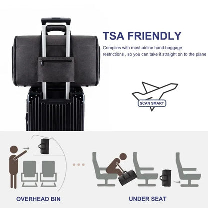 2 in 1 Hanging Suitcase