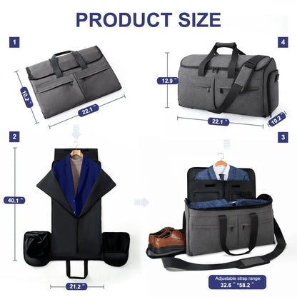 2 in 1 Hanging Suitcase